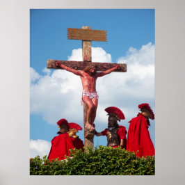 Póster Jesucristo Crucifixión Poster entre cristianos