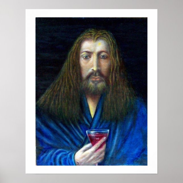 PÓSTER JESUCRISTO, EL CÁLIZ EN EMAÚS (Frente)