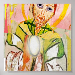 Póster Jesucristo el sacerdote alto