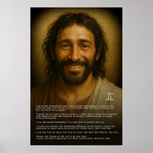 Póster Jesucristo - El Testamento Eterno