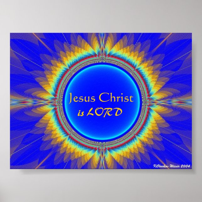 Póster Jesucristo es SEÑOR (Frente)