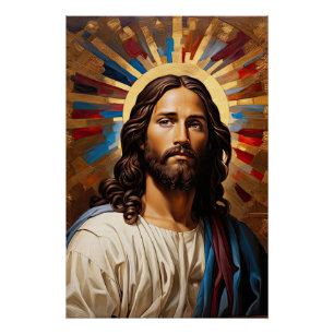Póster Jesucristo - Luz de la Fe