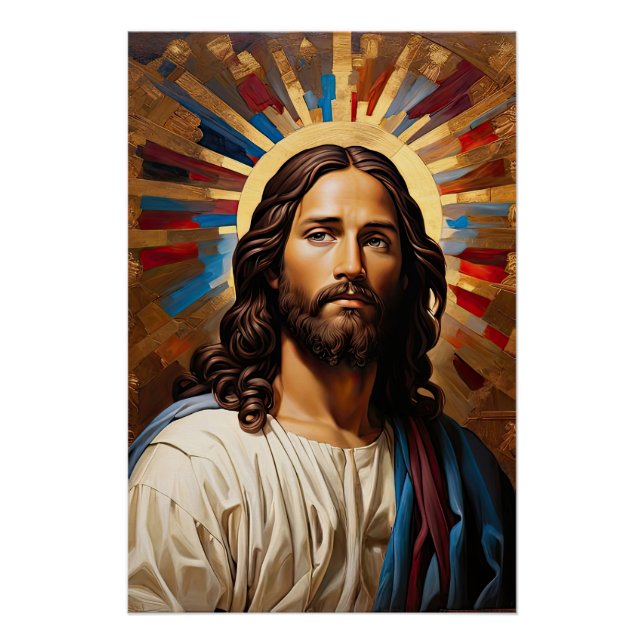 Póster Jesucristo - Luz de la Fe (Anverso)