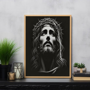 Póster Jesucristo Salvador es inquebrantable