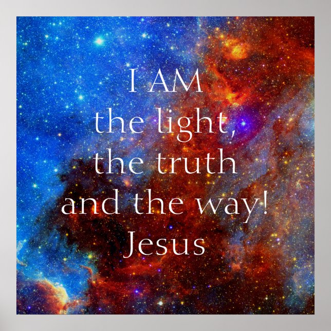 Póster Jesucristo soy (Frente)