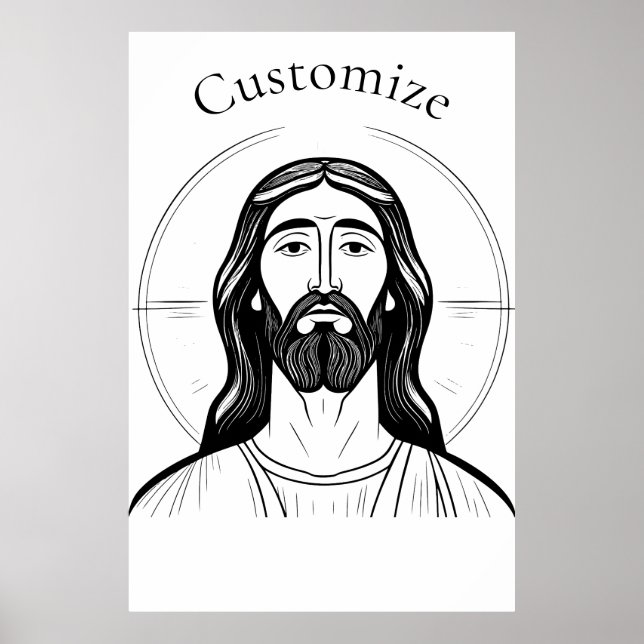 Póster Jesucristo Thunder_Cove (Frente)