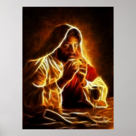 Póster Jesucristo último Poster de la cena
