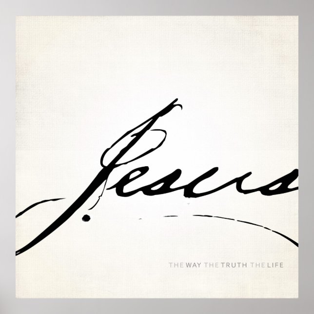 Póster Jesús (Frente)