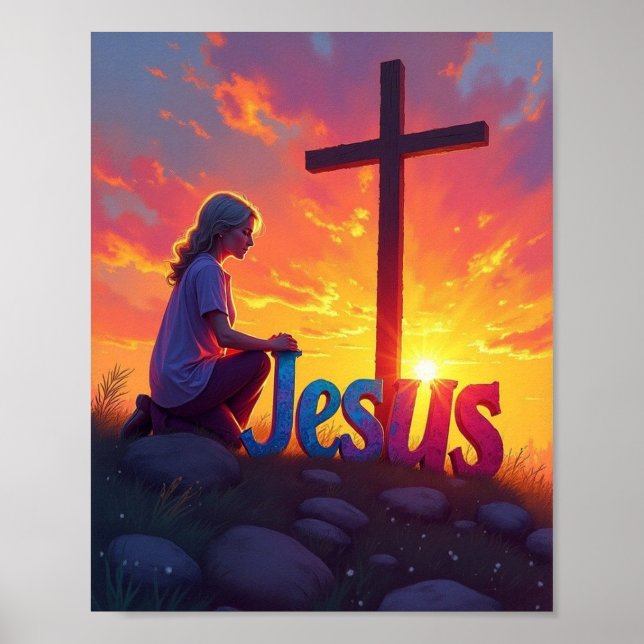 Póster Jesús (Frente)