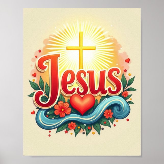 Póster Jesús (Frente)