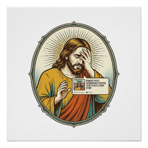 Póster Jesús Agregó a la Historia en Lugar de Mensaje Dir