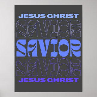 Póster Jesús Ahorra/ Jesús Te Ama/ Poster Gráfico