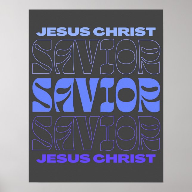 Póster Jesús Ahorra/ Jesús Te Ama/ Poster Gráfico (Frente)