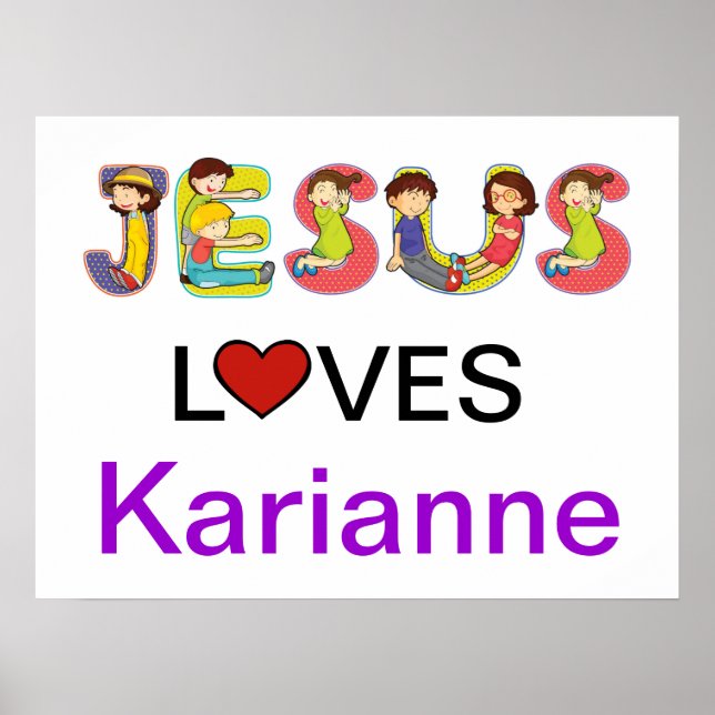 Póster Jesús ama... - SRF (Frente)