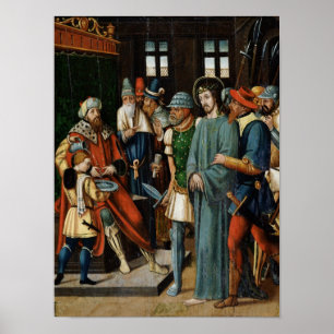 Póster Jesús antes del Pilato