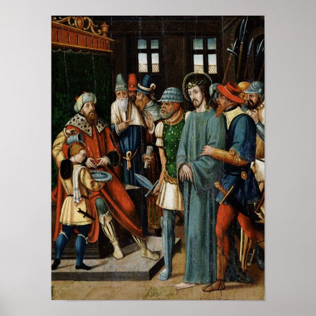 Póster Jesús antes del Pilato (Frente)