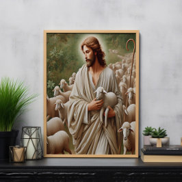 Póster Jesús Caminando Con Sus Piernas