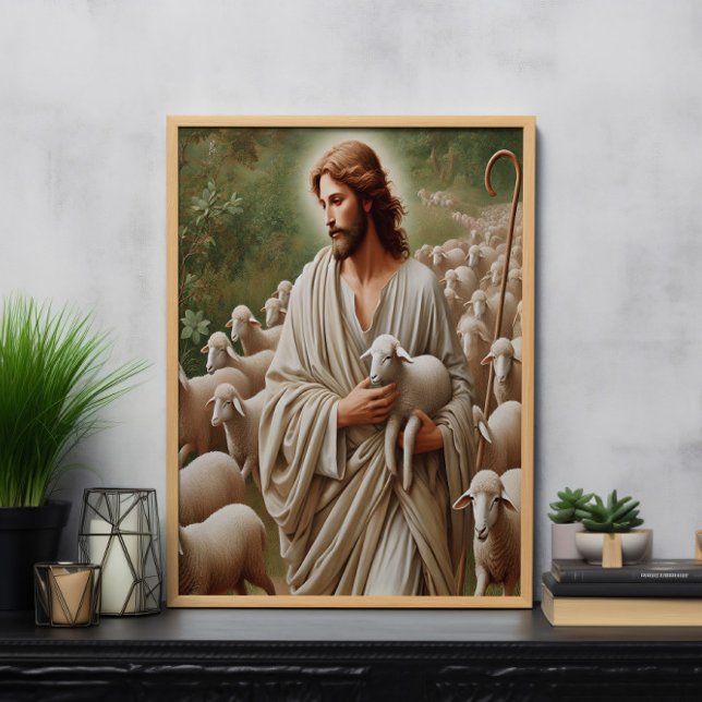 Póster Jesús Caminando Con Sus Piernas (Subido por el creador)