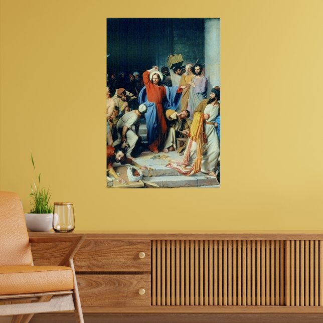 Póster Jesus Casting Out Money Changers (Salón 2)