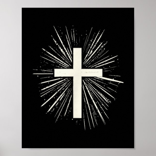 Póster Jesus Christ Design For Christians Men Women Chris (Frente)