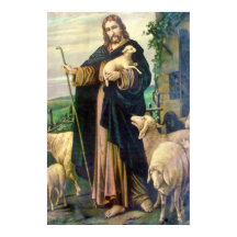 JESUS CHRIST EL BUEN POSTER DE SHEPHERD