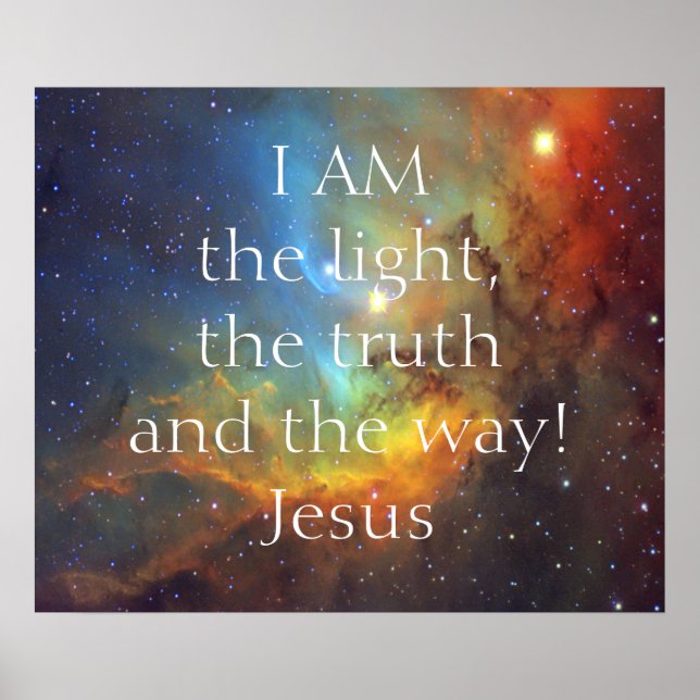 Póster Jesus Christ I am (Frente)