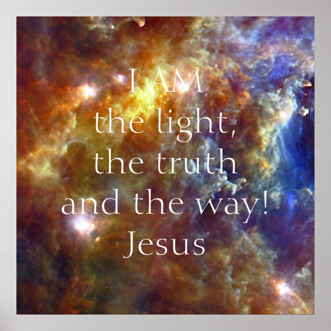 Póster Jesus Christ I am (Frente)