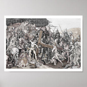 Póster Jesús Con Su Cruz 1470