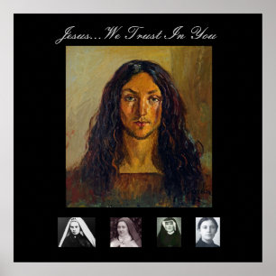 Póster Jesús... Confiamos En Usted