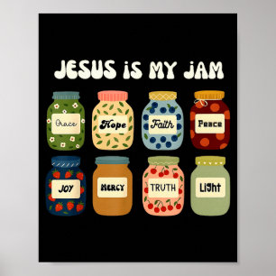 Póster Jesús Cristiano Es Mi Pasión Y Estoy Aquí Para Dif
