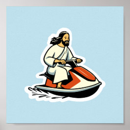 Póster Jesús de la moto acuática