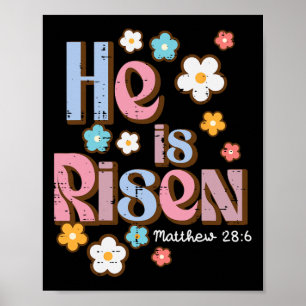 Póster Jesús De Pascua Se Ha Levantado Chicas De La Fe Cr