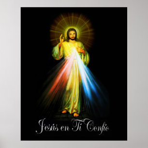 Póster Jesús Divina Misericordia - Divina Misericordia