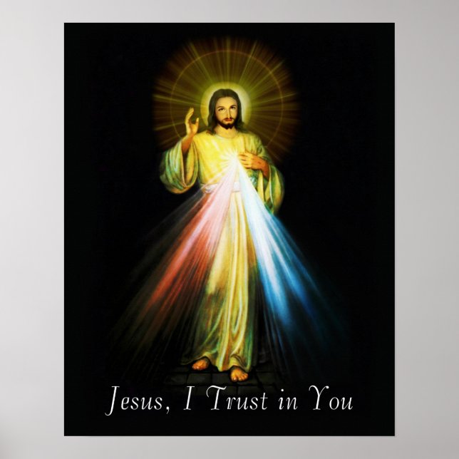 Póster Jesus Divine Mercy Poster (Frente)