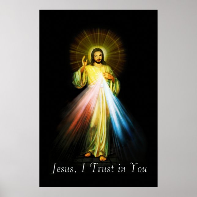 Póster Jesús Divine Mercy Poster (Frente)