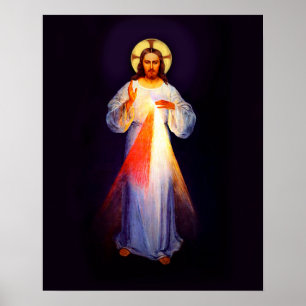 Póster Jesús Divino Poster de Misericordia