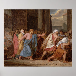 Póster Jesus Driving the Merchants from the Temple
