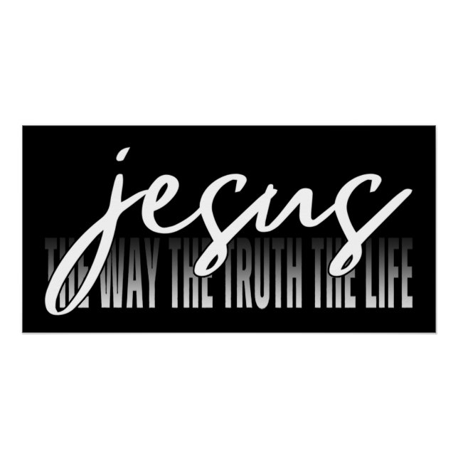 Póster Jesús El Camino La Verdad La Vida (Anverso)