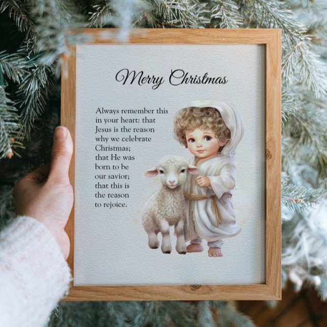 Póster Jesús El Cordero De Dios Navidades (Subido por el creador)