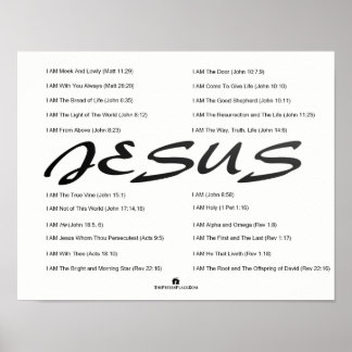 Póster Jesús el Grande que soy Poster