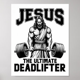 Póster Jesús El Último Levantador Muerto Gracioso Trabajo