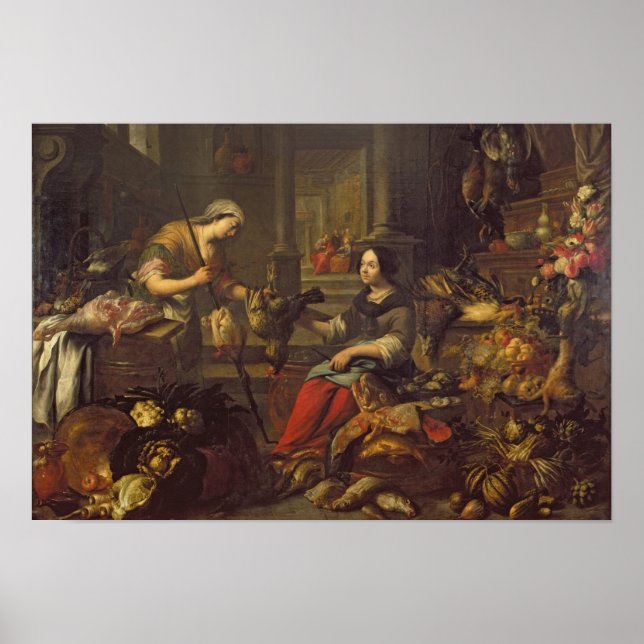 Póster Jesús en la casa de Martha y María 2 (Frente)