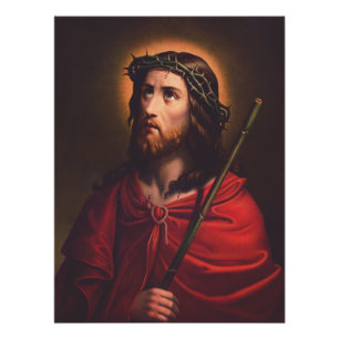 Póster Jesús en la corona de espinas
