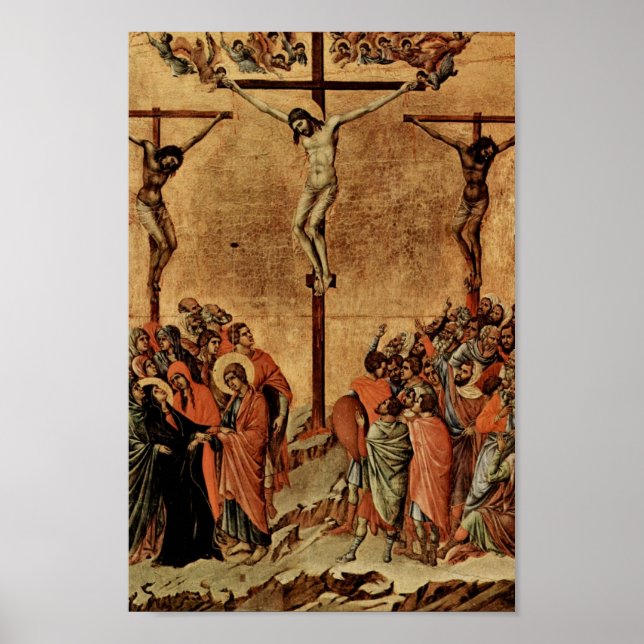 Póster Jesús entre dos ladrones (Frente)