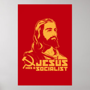 Póster Jesús era un socialista