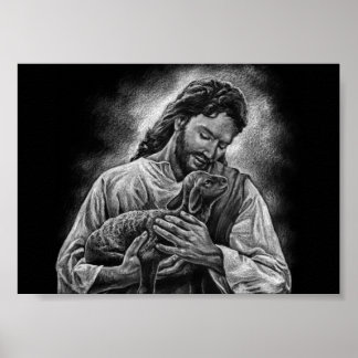 Póster Jesús Es El Buen Pastor