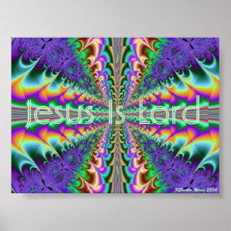 Póster Jesús es el Señor