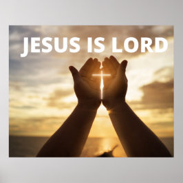 Póster Jesús es el Señor