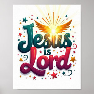 Póster Jesús es el Señor