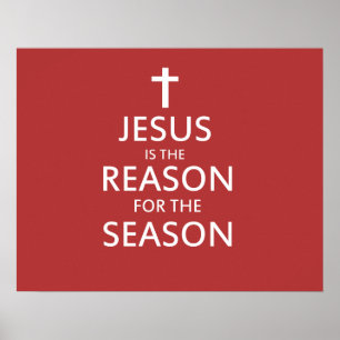 Póster Jesús es la razón de la temporada
